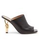 Bottega Veneta Women's 90MM Knot Metal-Heel Leather Sandals - 7