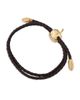 Bottega Veneta Women's Adam 18K-Gold-Plated & Leather Bracelet - 5