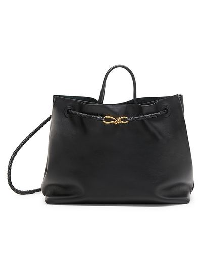 Bottega Veneta Women's Andiamo Large Leather Top Handle Bag