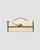 Bottega Veneta Women's Andiamo Raffia & Leather Clutch - 6