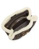 Bottega Veneta Women's Andiamo Small Leather-Shearling Top-Handle Bag - 5