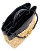 Bottega Veneta Women's Andiamo Small Leather & Raffia Top Handle Bag - 4