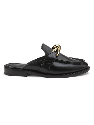 Bottega Veneta Women's Astaire Knot-Accented Leather Mules