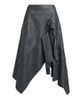 Bottega Veneta Women's Asymmetric Ruffled Leather Midi-Skirt - 1