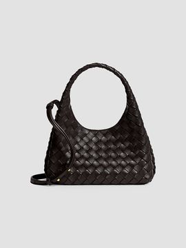 Bottega Veneta Women's Baby Campana Intrecciato Top Handle Bag