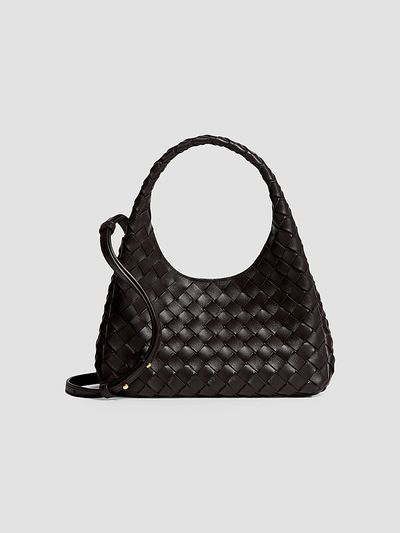 Bottega Veneta Women's Baby Campana Intrecciato Top Handle Bag