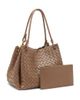 Bottega Veneta Women's Borsa Leather Intrecciato Shoulder Bag - 4