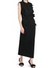 Bottega Veneta Women's Buttoned Sleeveless Shift Midi Dress - 4