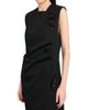 Bottega Veneta Women's Buttoned Sleeveless Shift Midi Dress - 6
