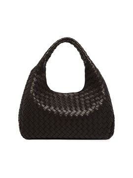 Bottega Veneta Women's Campana Large Intrecciato Leather Shoulder Bag