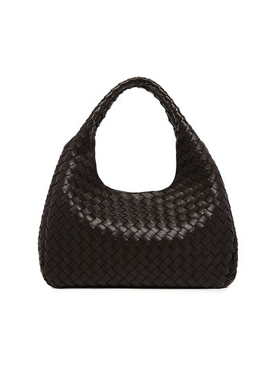 Bottega Veneta Women's Campana Large Intrecciato Leather Shoulder Bag