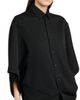 Bottega Veneta Women's Cape-Sleeve Wool-Twill Shirt - 6