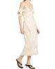 Bottega Veneta Women's Cotton-Blend Crepe Off-The-Shoulder Midi-Dress - 4