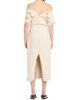 Bottega Veneta Women's Cotton-Blend Crepe Off-The-Shoulder Midi-Dress - 5