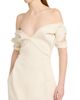 Bottega Veneta Women's Cotton-Blend Crepe Off-The-Shoulder Midi-Dress - 6