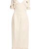 Bottega Veneta Women's Cotton-Blend Crepe Off-The-Shoulder Midi-Dress - 7