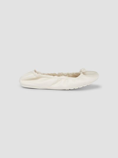 Bottega Veneta Women's Fantasmina Leather Ballet Flats