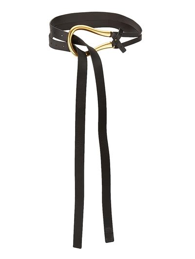 Bottega Veneta Women's French Leather Belt