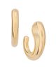 Bottega Veneta Women's Frills 18K-Gold-Plated Hoops - 1