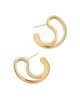 Bottega Veneta Women's Frills 18K-Gold-Plated Hoops - 3