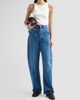 Bottega Veneta Women's High-Rise Barrel-Leg Cotton Jeans - 2