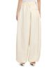Bottega Veneta Women's Intrecciato-Drawstring Cotton Toile Wide-Leg Trousers - 5