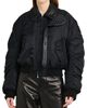 Bottega Veneta Women's Intrecciato Collar Blouson Jacket - 6