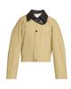 Bottega Veneta Women's Intrecciato Collar Cotton Blouson Jacket - 1