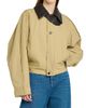 Bottega Veneta Women's Intrecciato Collar Cotton Blouson Jacket - 3