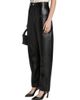 Bottega Veneta Women's Leather Relaxed-Fit Trousers - 4