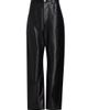 Bottega Veneta Women's Leather Relaxed-Fit Trousers - 8