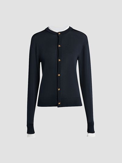 Bottega Veneta Women's Lightweight Silk-Blend Cardigan