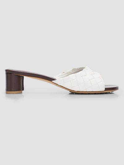 Bottega Veneta Women's Livia 40MM Leather Mules