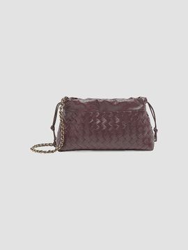 Bottega Veneta Women's Notte Intrecciato Leather Shoulder Bag