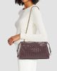 Bottega Veneta Women's Notte Intrecciato Leather Shoulder Bag - 2