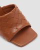 Bottega Veneta Women's Parco 90MM Intrecciato Leather Mules - 5
