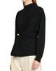 Bottega Veneta Women's Prima Brooch Mock-Wrap Top - 4