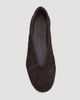 Bottega Veneta Women's Rosa Intrecciato Suede Ballet Flats - 6