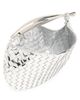 Bottega Veneta Women's Sardine Intrecciato Metallic Leather Top-Handle Bag - 4