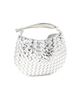 Bottega Veneta Women's Sardine Intrecciato Metallic Leather Top-Handle Bag - 5