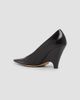 Bottega Veneta Women's Scaletta 90MM Leather Wedge Pumps - 4