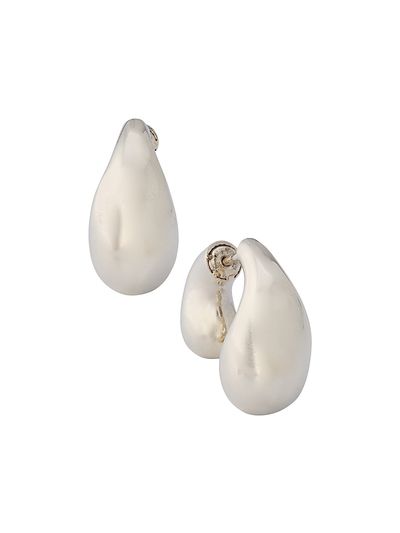 Bottega Veneta Women's Sterling Silver Double-Sided Drop Earrings