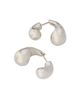 Bottega Veneta Women's Sterling Silver Double-Sided Drop Earrings - 3