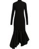 Bottega Veneta Women's Turtleneck Long-Sleeve Maxi Dress - 1