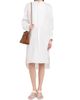 Bottega Veneta Women's Tuxedo-Bib Cotton Poplin Shirtdress - 2