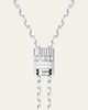 Boucheron Quatre Double White Edition Small 18K White Gold Tie Necklace - 2