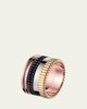 Boucheron Quatre Large Ring in Tricolor Gold with Brown PVD - 1