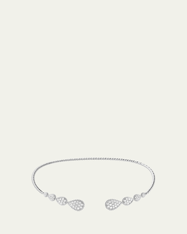 Boucheron Serpent Boheme 18K White Gold Diamond Choker Necklace