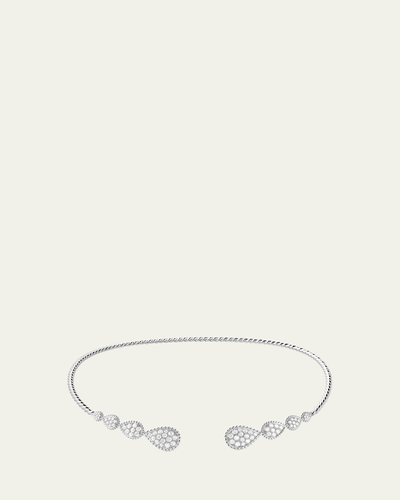 Boucheron Serpent Boheme 18K White Gold Diamond Choker Necklace