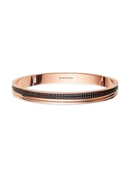 Boucheron Unisex Quatre Classique Two-Tone 18K Gold & PVD Large Bangle